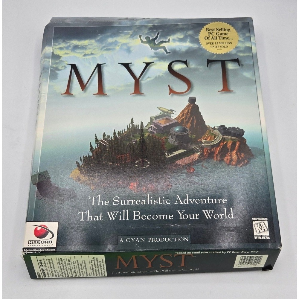 Myst (PC Big Box) –‎ Complete in Box (CIB)